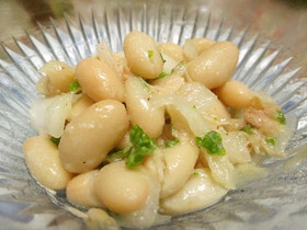 缶詰で簡単美味♪ツナ&白いんげんのサラダ